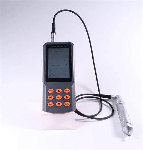 ultrasonic hardness testing|ultrasonic contact impedance hardness tester.